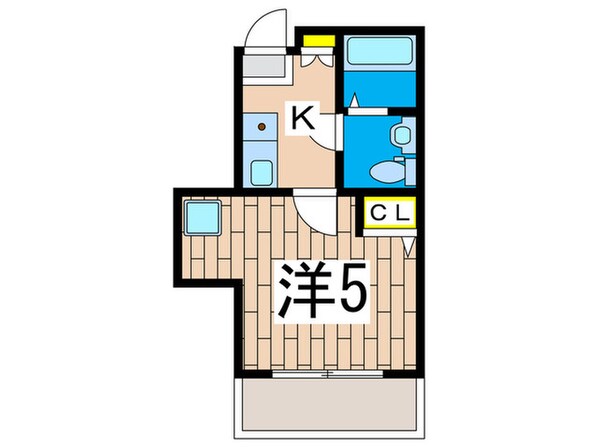 グランフェリオ屏風浦の物件間取画像